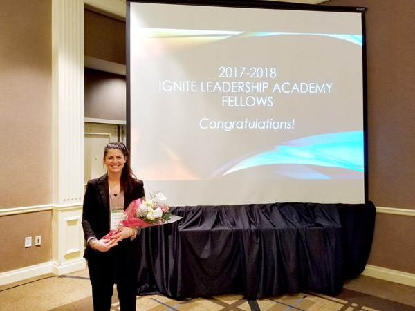 Jessica Florio graduated from the LANY Ignite Leadership Academy