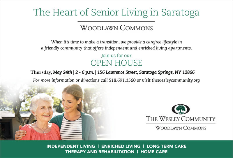 Woodlawn Commons Open House advertisement.