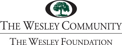 Wesley Foundation Logo. It features and oval with an oak tree within it.