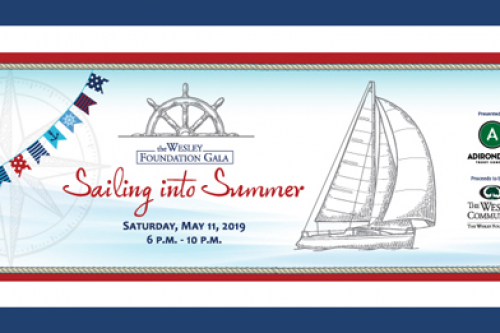 Wesley Sailing into Summer event logo