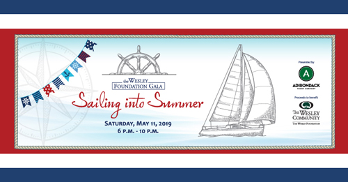 Wesley Sailing into Summer event logo