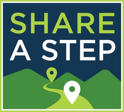 Share a Step logo