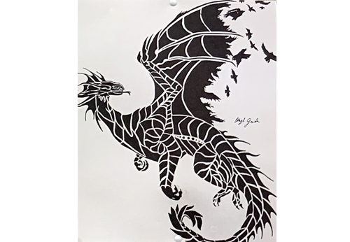 dragon print