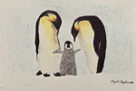 penguins drawing