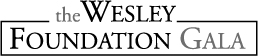 The Wesley Foundation Gala Logo