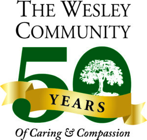 50th Anniversary Logo of The Wesley Community