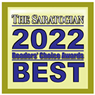 Awarded Reads' choice awards in the saratogian's best of 2022 awards