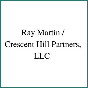 Ray Martin / Crescent Hill Partners LLC logo with teal with border