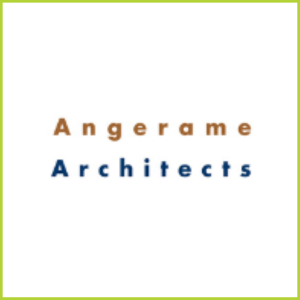 Angerame Architects logo with border
